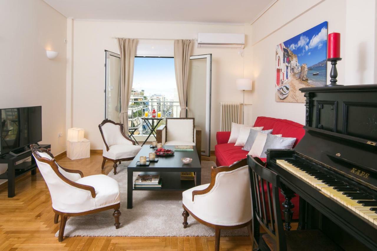 Апартаменты Magnificent Luxury Retrostyle Flat Acropolis View Афины Экстерьер фото