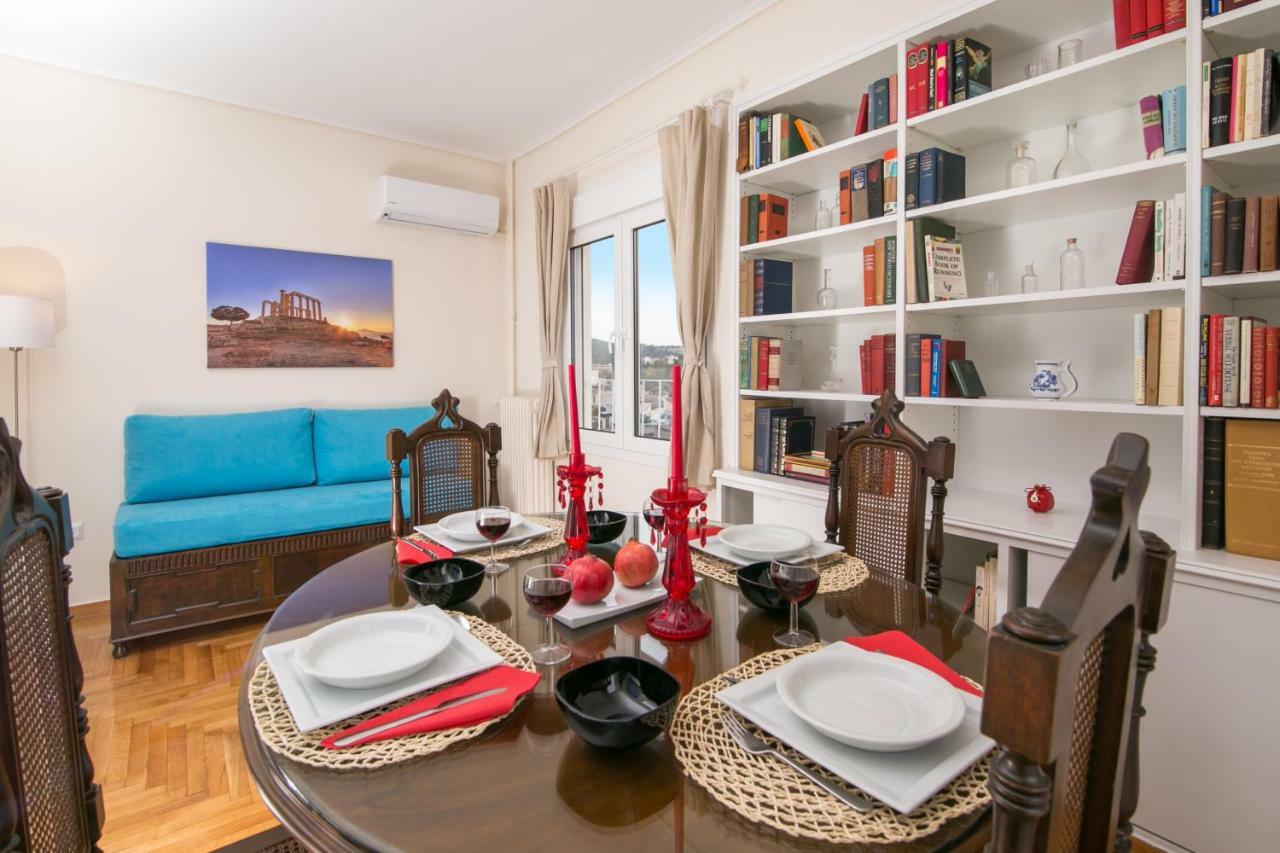 Апартаменты Magnificent Luxury Retrostyle Flat Acropolis View Афины Экстерьер фото